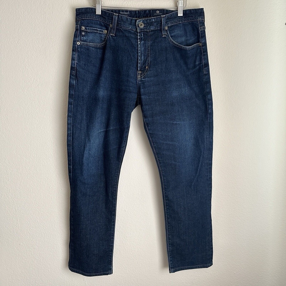 AG Adriano Goldschmied Jeans Mens 34x32 (fits 34x29) Everett Slim Straight